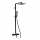 Grifo GME. 3095. DUCHA QUADRA ELITE NEGRA TERMOSTATICA
